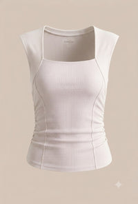 Basic top (square neck)