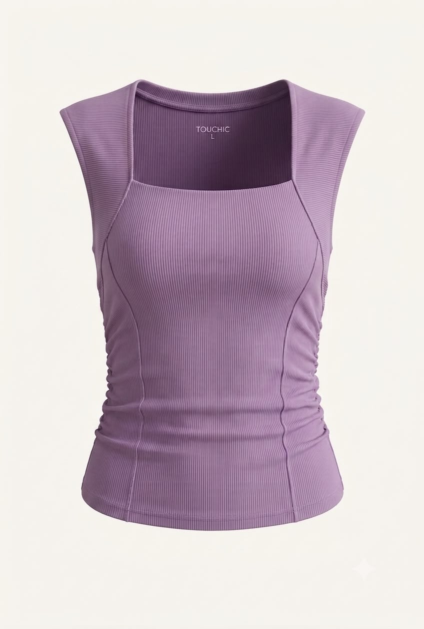 Basic top (square neck)