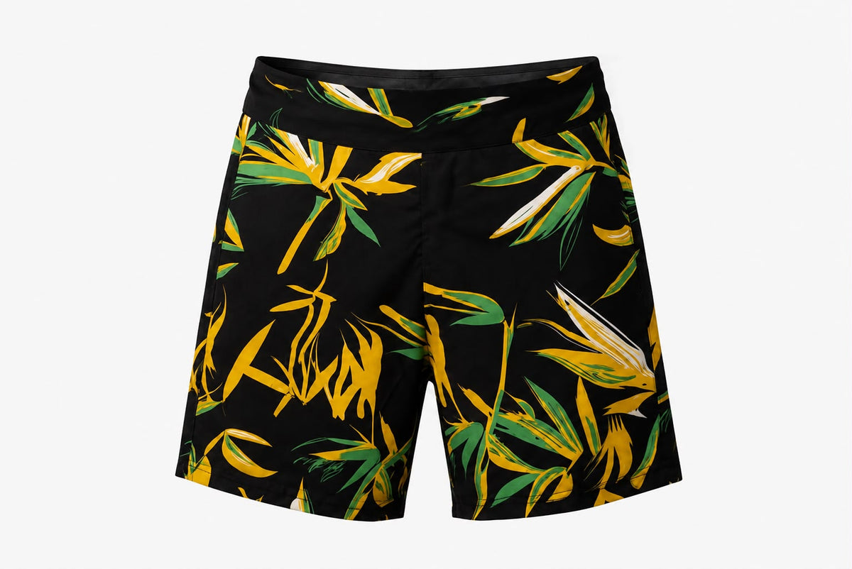 Satin printed short set